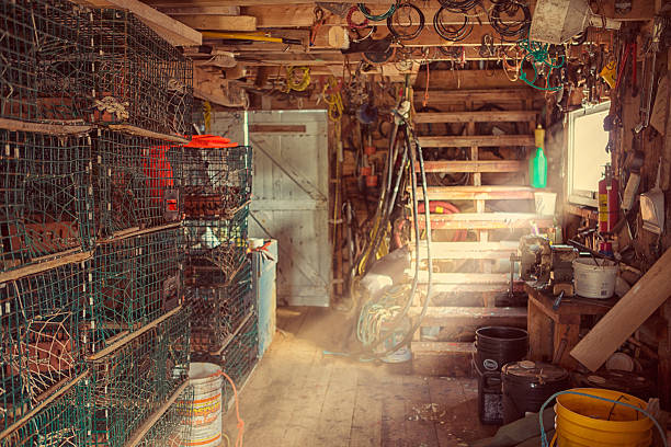 Lobster Fisherman Work Shed