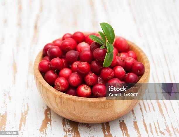 Cranberries Stock Photo - Download Image Now - Backgrounds, Berry, Bowl