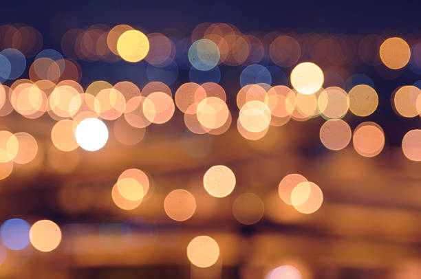 istock sparkling and defocused lights background. blue bokeh background 512861837