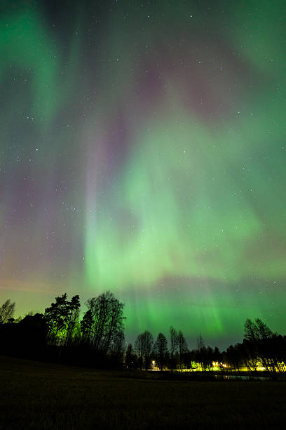 istock Northern lights aurora borealis landscape 512881736