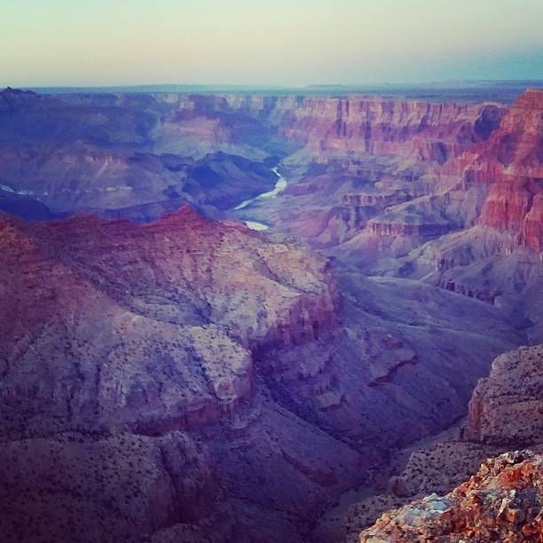 istock Grand Canyon National Park at Sunset with Colorado River 512882780