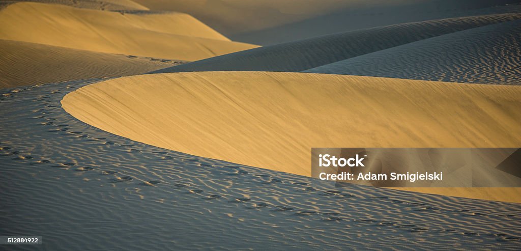 sand dunes waves of sand formed by wind Absence Stock Photo