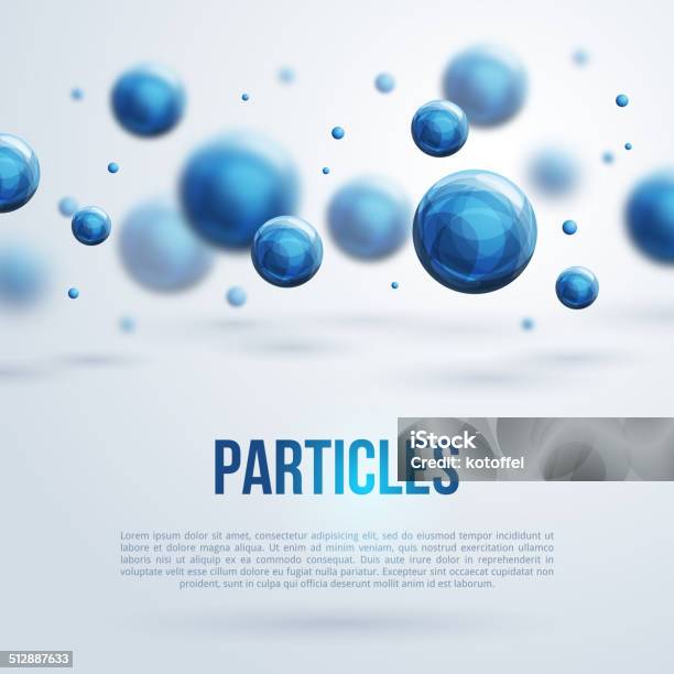 Abstract Molecules Design Stock Illustration - Download Image Now - Sphere, Three Dimensional, Molecule