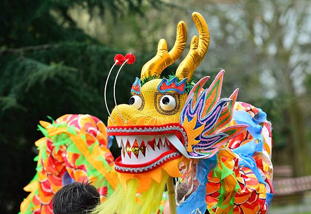 istock Holiday decorative chinese dragon 512887880