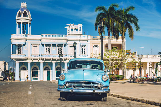 istock vintage car in Cienfuegos, Cuba 512887962
