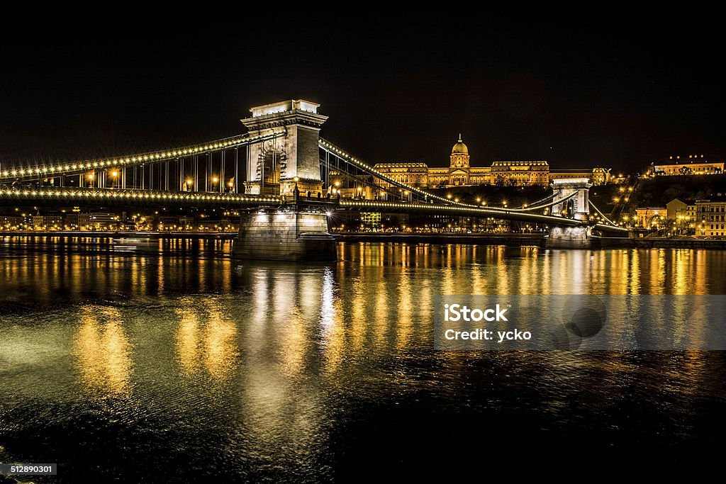 Buda Chain Bridge Chain Bridge And Buda Castle Stock Photo - Download Image Now - Royal ...