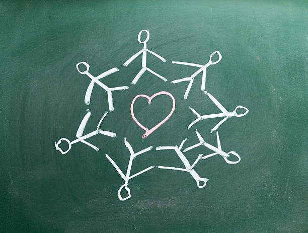 istock love and cooperation concept on chalkboard 512891117