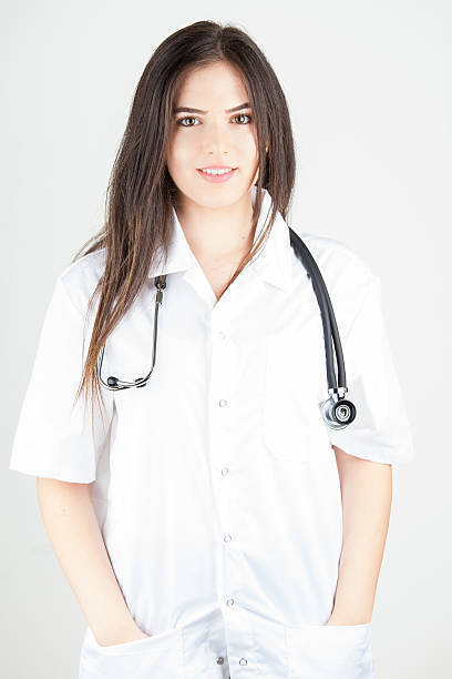 istock Happy Female Doctor With Stethoscope 512891741