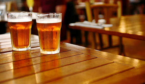 istock Beer Glasses on a Coffee Table, NYC. 512892733