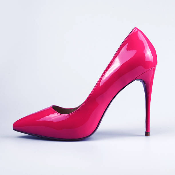 istock pair of pink women's shoes 512896698