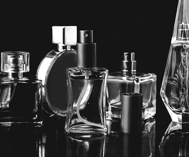 istock set of perfumes over dark 512898444