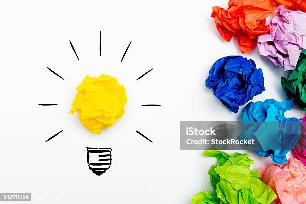 I Have An Idea Stock Photo - Download Image Now - White Background, Inspiration, Ideas