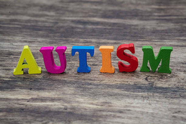 istock Colourful letters spelling out Autism 512912432
