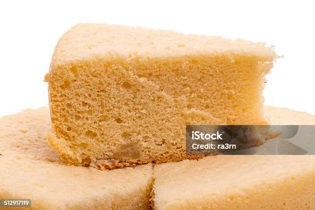 Sponge Cake With Apples From Rice Flour Stock Photo - Download Image Now - Baked Pastry Item, Bread, Cake