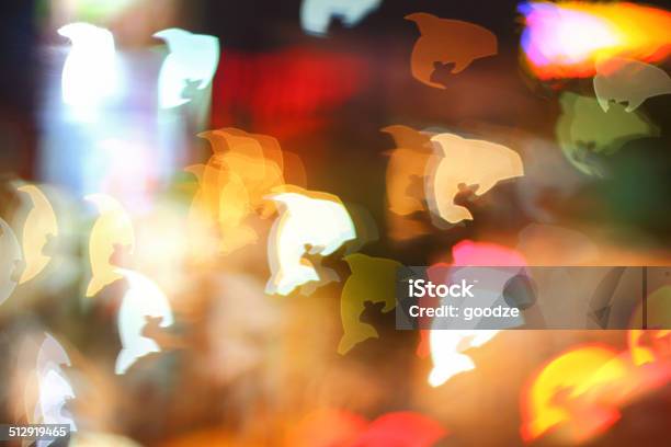Bokeh Dolphin Stock Photo - Download Image Now - Abstract, Art, Art And Craft