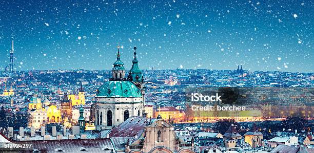 Weihnachten In Prag Stockfoto und mehr Bilder von Prag - Prag, Weihnachten, Winter
