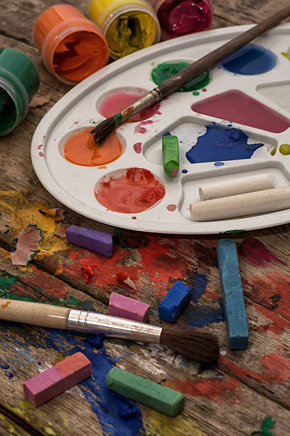 istock color paints,crayons and pencils 512924309
