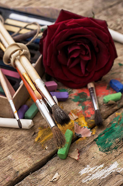 istock color paints,crayons and pencils 512924313
