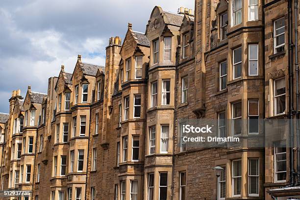 View Of Victorian Tenement Housing Stock Photo - Download Image Now - Edinburgh - Scotland, Apartment, Glasgow - Scotland