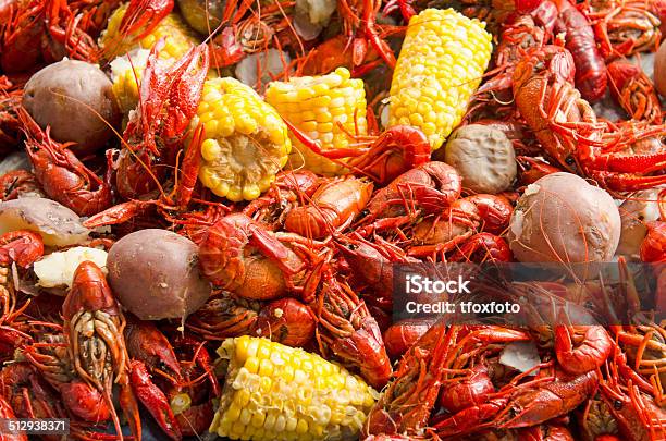 Crawfish Feed Stock Photo - Download Image Now - Crayfish - Seafood, Boiling, Seafood