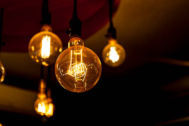 istock round glowing tungsten lamps 512939531