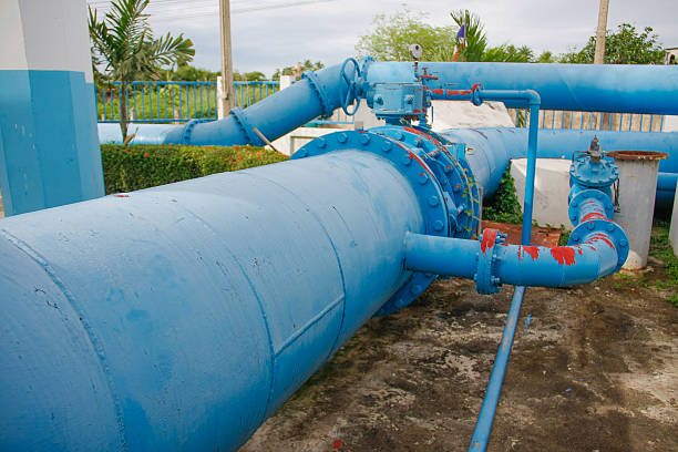 istock pipes of an irrigation water 512939693