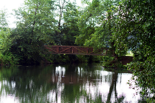 istock Bridge over rviver in Kleve 512943573