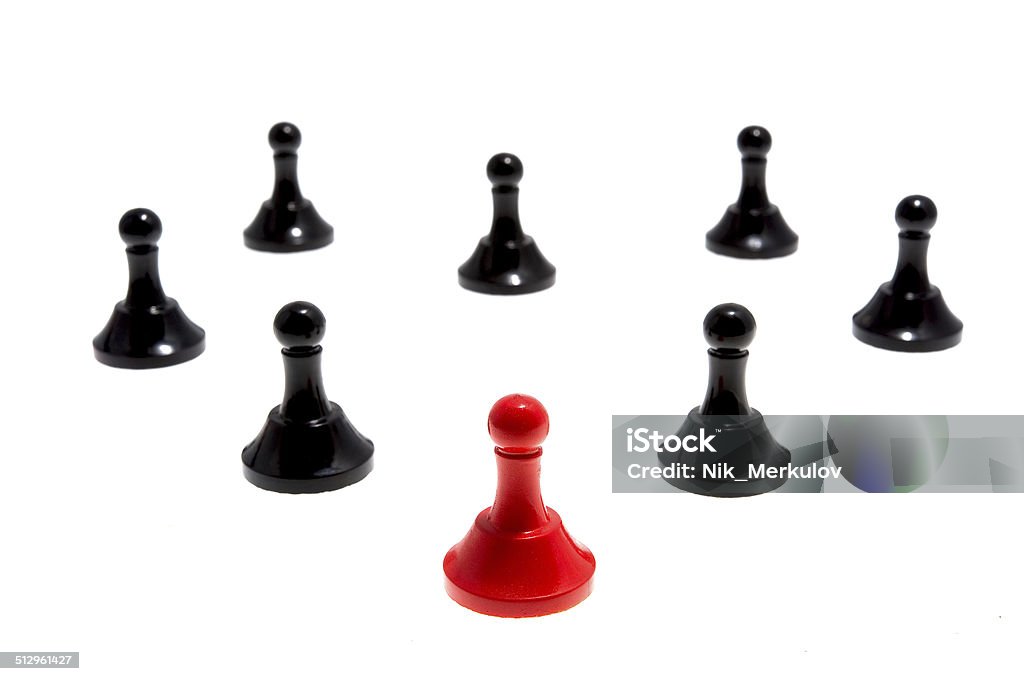 Chess pieces Chess pieces isolated on white background Black Color Stock Photo