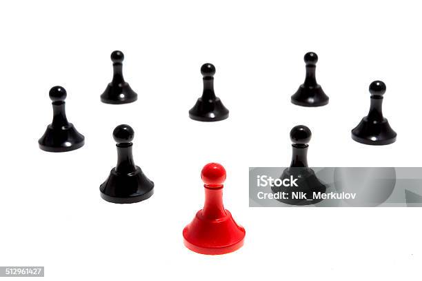 Chess Pieces Stock Photo - Download Image Now - Black Color, Chess, Cut Out