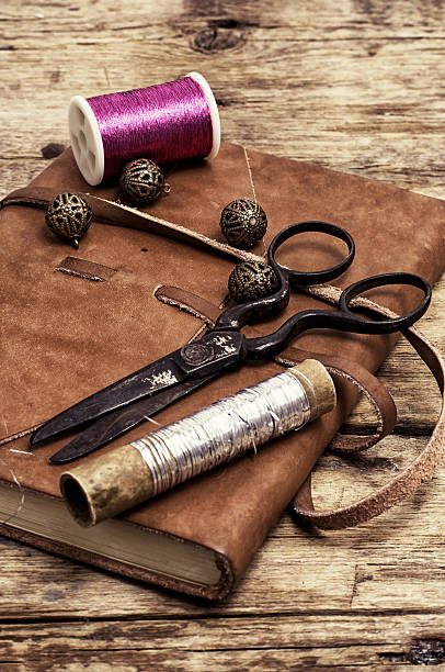 istock range of garment accessories in vintage style 512961843