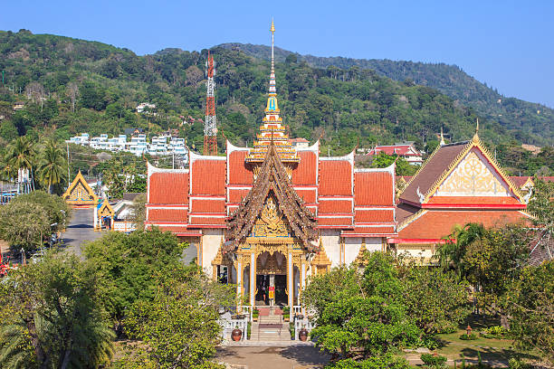istock Marble Thai temple wat Chalong, Thailand 512963149