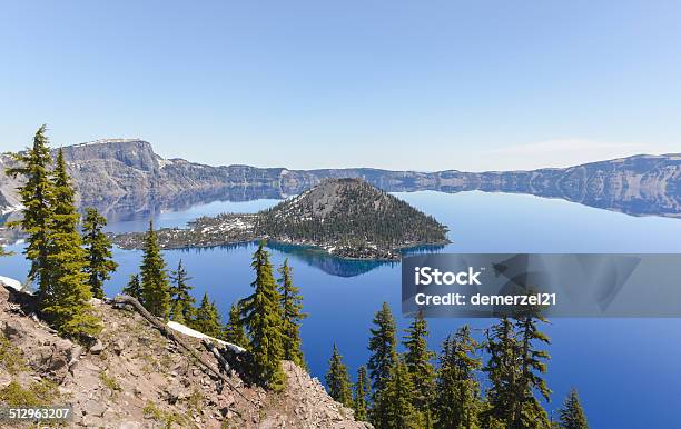 Crater Lake National Park Oregon Stock Photo - Download Image Now - At The Edge Of, Beauty, Beauty In Nature