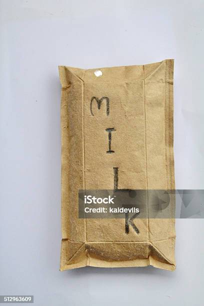 Peel Off The Milk Carton Stock Photo - Download Image Now - Carton, Drink, Merchandise