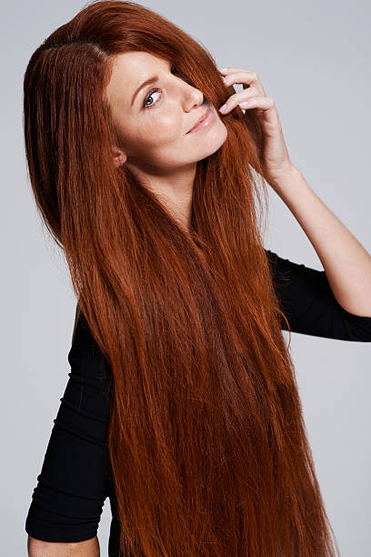 istock Beautiful hair is a reflection of me 512964207