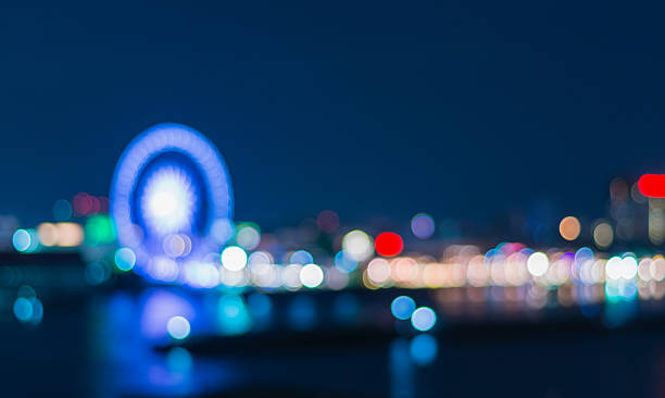 istock Bangkok cityscape at twilight time, Blurred Photo bokeh 512965323