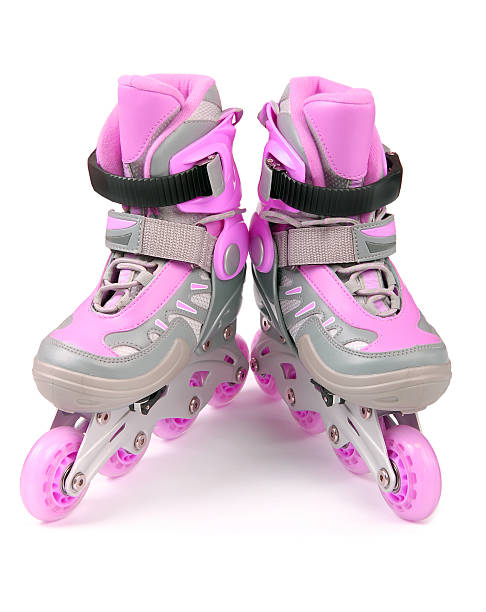 istock Children roller skates isolated on white 512967926