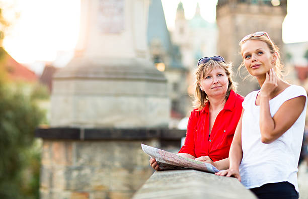 istock Mother and daughter traveling 512974054