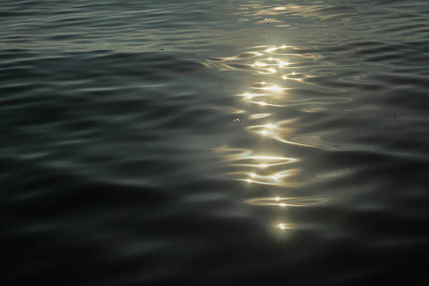 istock Abstract background of ripples on water surface on sea shore 512975056