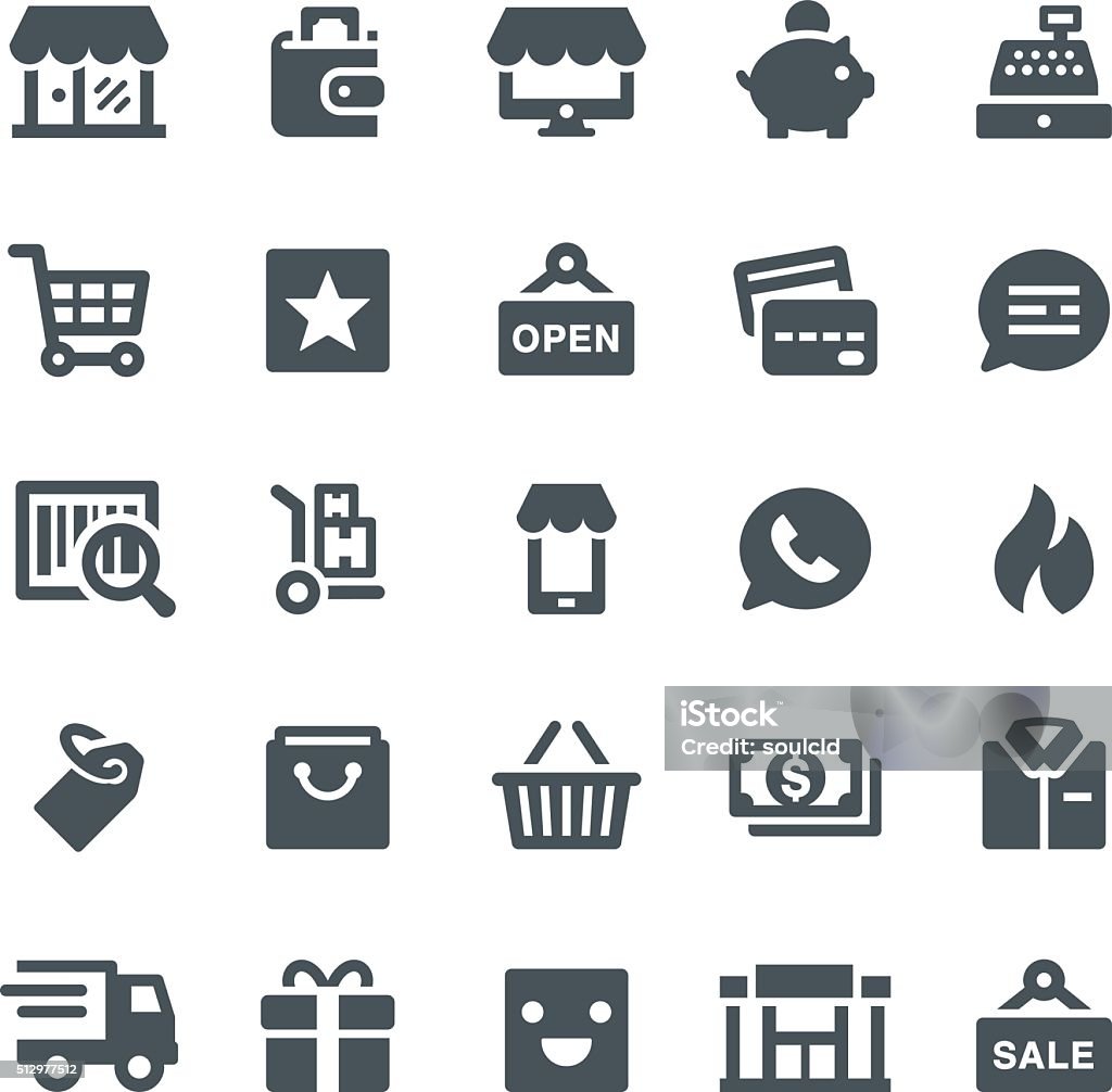 Iconos de venta - arte vectorial de Ícono libre de derechos Iconos de venta - arte vectorial de Ícono libre de derechos