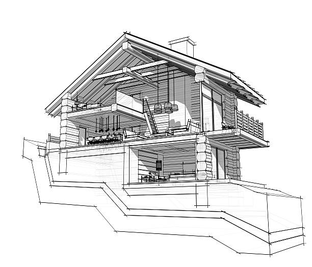istock 3d section of a country house 512977850