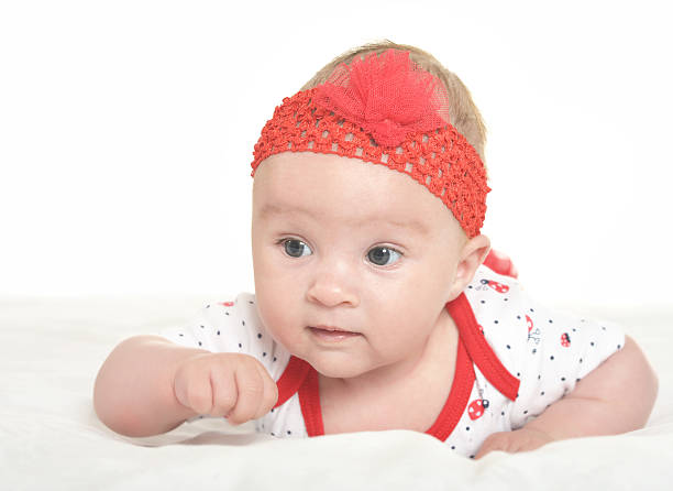 istock Baby girl in cute clothes 512977888