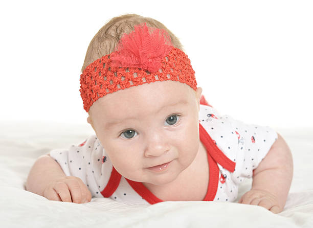 istock Baby girl in cute clothes 512978006