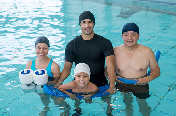 istock Patients in hydrotherapy in the water 512979016