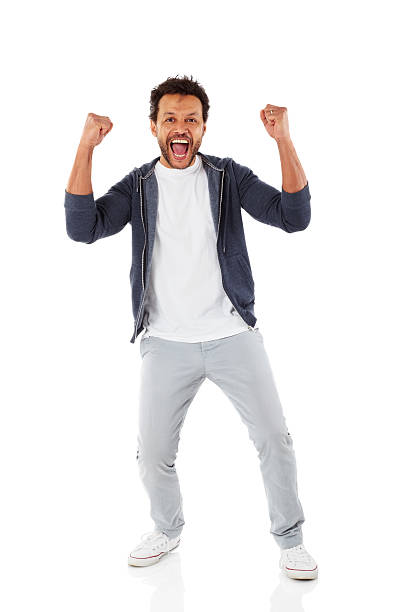 istock Excited man celebrating success 512979469