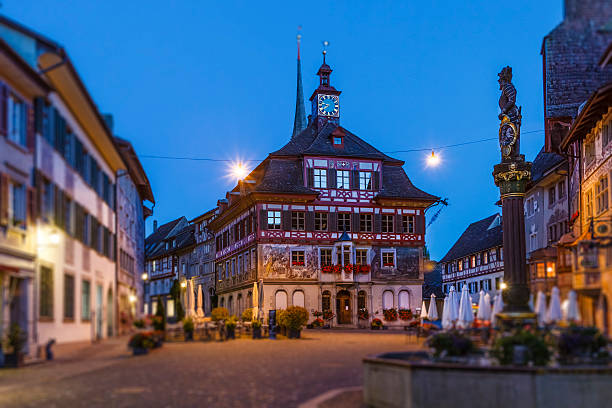 istock Stein am Rhein - Rathausplatz, Switzerland 512980270
