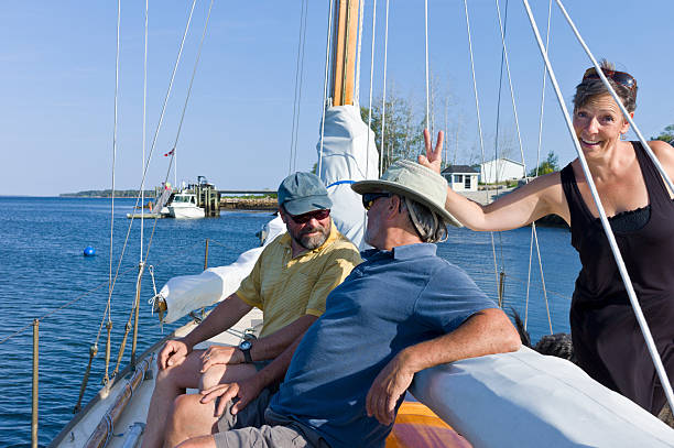 istock Prankster on a Sailboat, Mahone Bay Nova Scotia 512980349