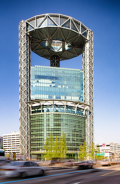 istock Seoul Jong-ro building on a Spring clear day 512980818