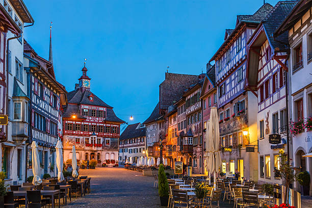 istock Stein am Rhein - Rathausplatz, Switzerland 512981206