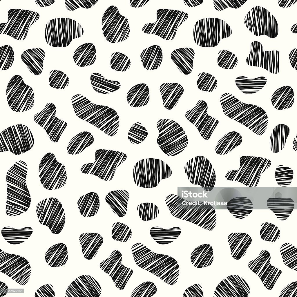 Cow Pattern Vector Abstract Seamless Pattern Cow Abstract Sketch Vector Illustration Background ...