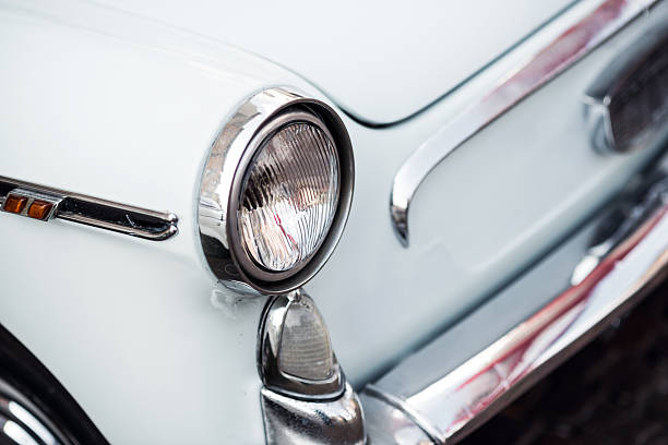 istock Italian vintage car close up 512983307
